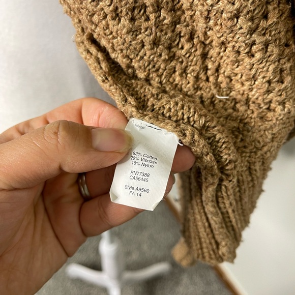 Madewell Shawl-Collar Double Breast Snap Cardigan Cotton Viscose Sz Small Cozy - Picture 9 of 12